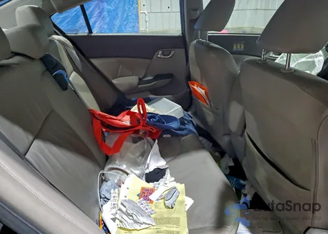 2012 Honda Civic Hybrid L из США, поврежденный, VIN JHMFB4F3XCS009017